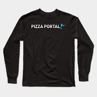 PIZZA PORTAL Pizza Delivery Service Long Sleeve T-Shirt